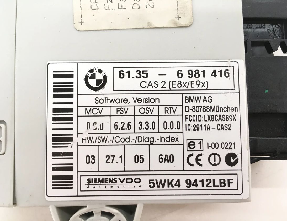 BMW 5 Series E60/E61 (2003-2010) Other Control Units 6981416,5WK49412LBF 13333438