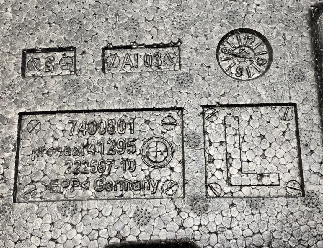 BMW 5 Series G30/G31 (2016-2023) Trunk Foam 7400801,LEFT 20810400