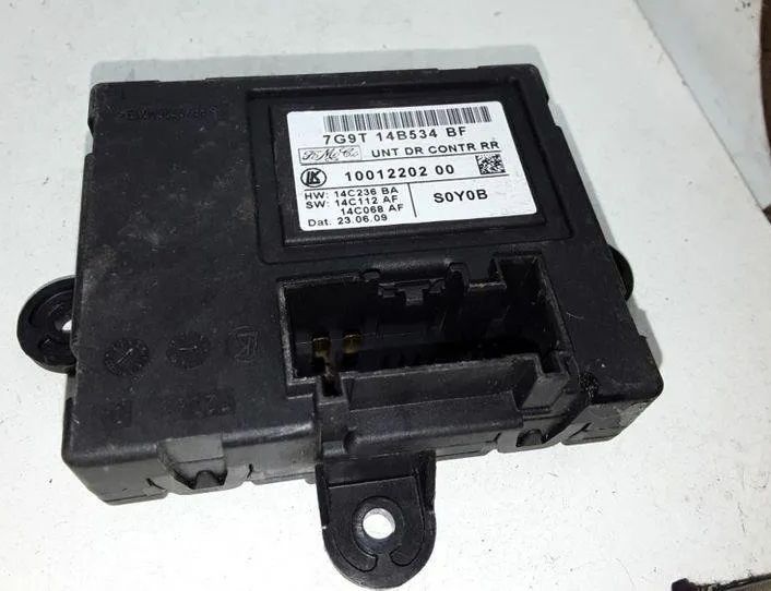 VOLVO XC60 1 generation (2008-2017) Блок управления дверей левый задний 1001220200,7G9T14B534BF 25477062