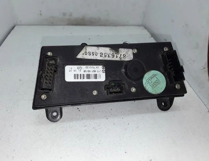 MERCEDES-BENZ E-Class W211/S211 (2002-2009) Stāvbremzes poga 2118216958,03751222 25477507