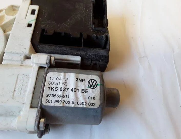 VOLKSWAGEN Golf 6 generation (2008-2015) Маторчик стеклоподъемника передней левой двери 1K5837401BE,973569511,561959702A 25506412