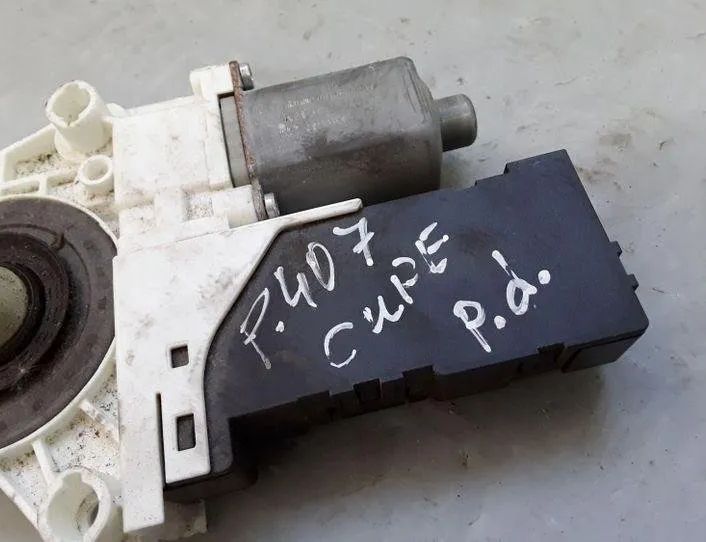 PEUGEOT 407 1 generation (2004-2010) Front Right Door Window Control Motor 1137328233,987284108 25525638