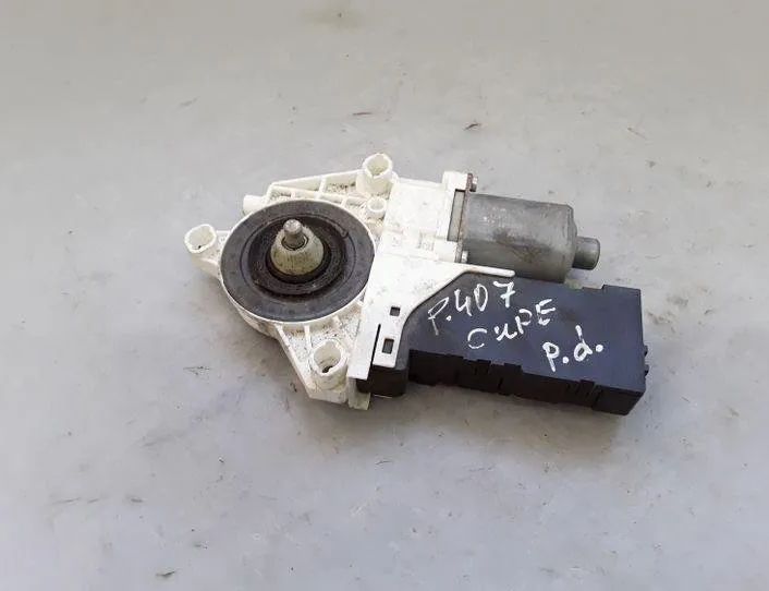 PEUGEOT 407 1 generation (2004-2010) Front Right Door Window Control Motor 1137328233,987284108 25525638