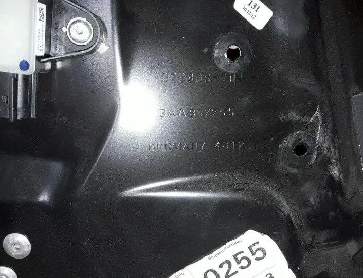 VOLKSWAGEN Passat B7 (2010-2015) Стеклоподъемник задней левой двери 3AA837755,929908101 25534647