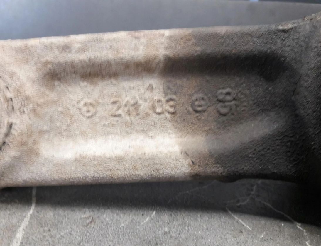 MERCEDES-BENZ E-Class W211/S211 (2002-2009) Priekšējā labā augšējā vadības svira/ričags 21103 30130980