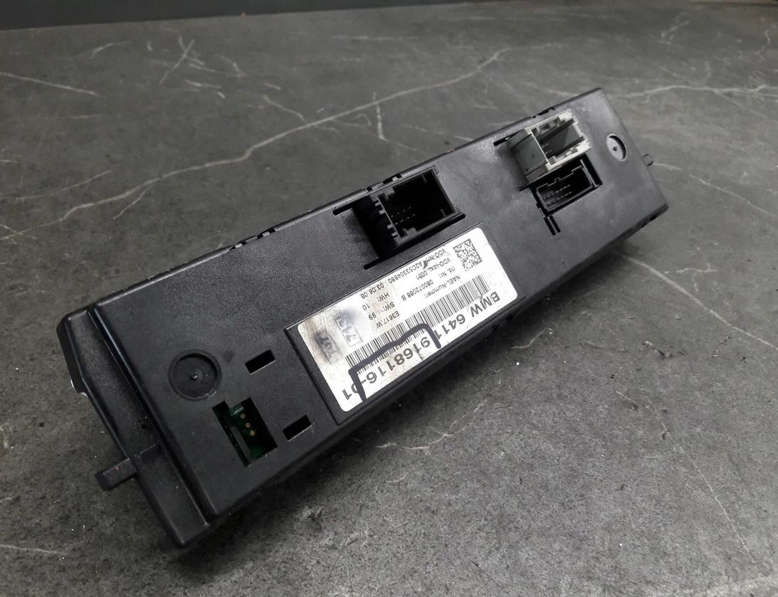 BMW 1 Series E81/E82/E87/E88 (2004-2013) Citau veidu vadības bloki 9168116 30180247