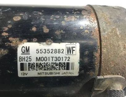 OPEL Insignia A (2008-2016) Starteris 55352882,M001T30172 27018867