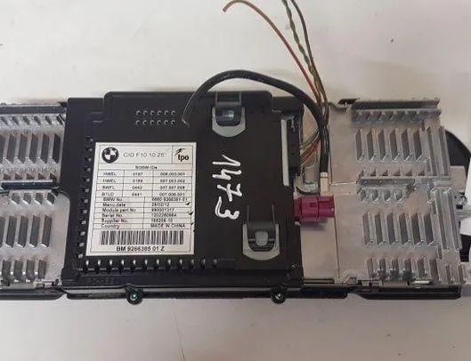 BMW 5 Series F10/F11 (2009-2017) Navigation Display 9266385 27097834