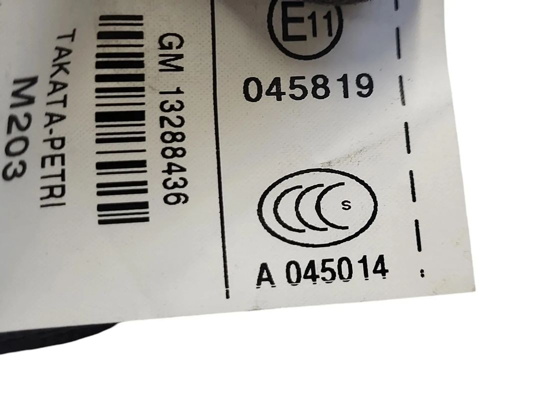 OPEL Insignia A (2008-2016) Rear Right Seatbelt 13288436 27877260