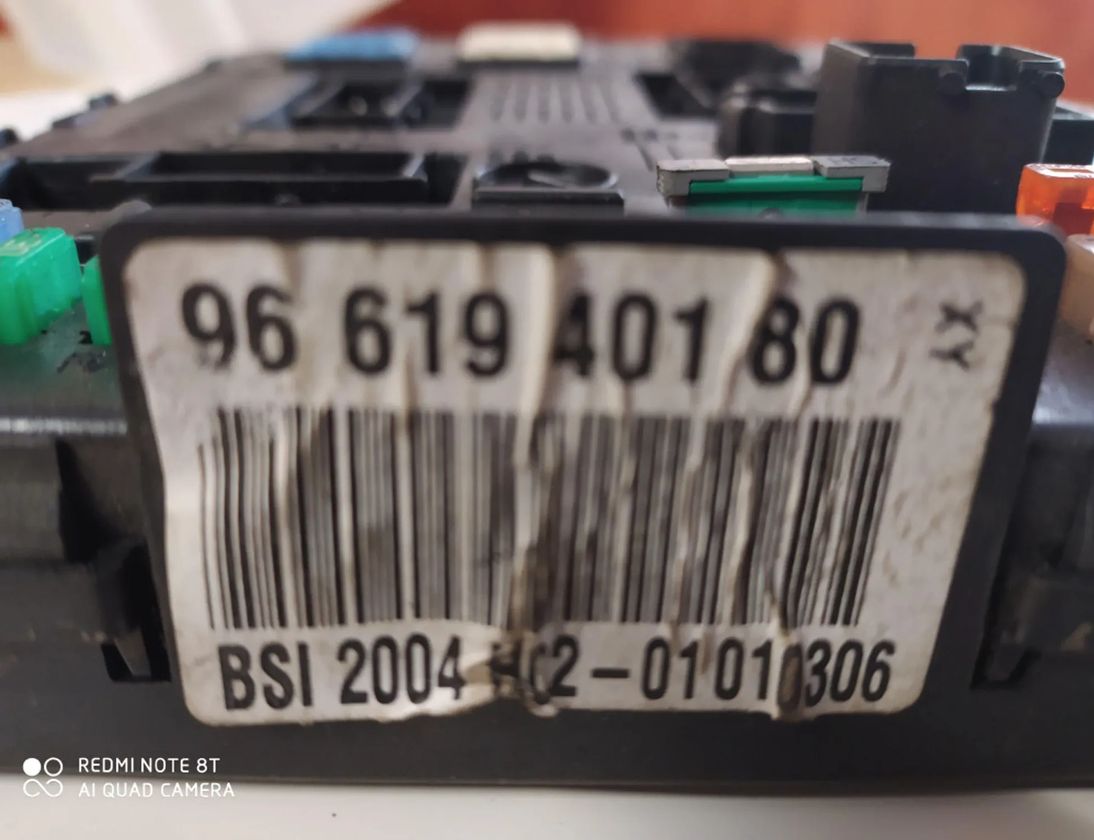 CITROËN C5 2 generation (2008-2017) Comfort Control Unit 9661940180 28605035