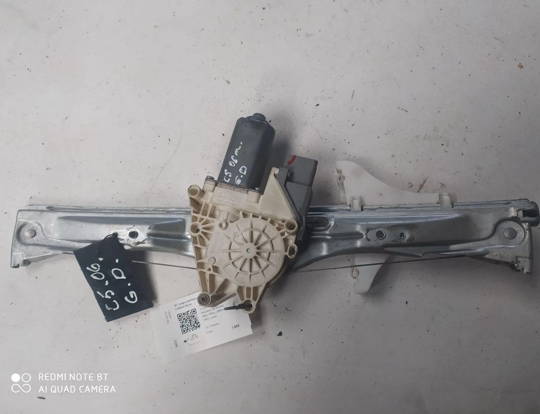 CITROËN C5 1 generation (2001-2008) Стеклоподъемник задней правой двери 105264103 28605560