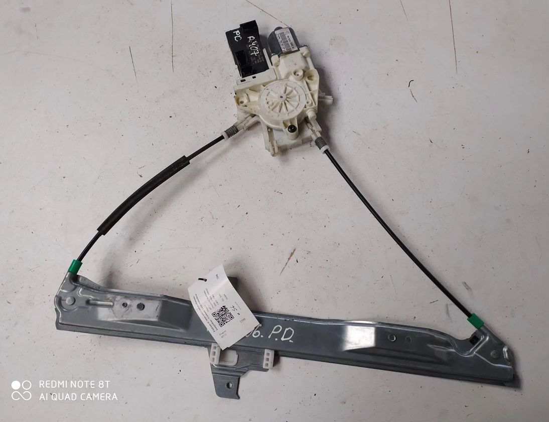 PEUGEOT 407 1 generation (2004-2010) Стеклоподъемник передней правой двери 9663036580 28605718