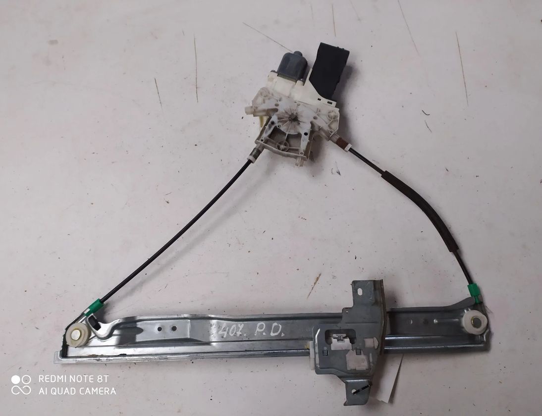 PEUGEOT 407 1 generation (2004-2010) Стеклоподъемник передней правой двери 9646594480 28605838