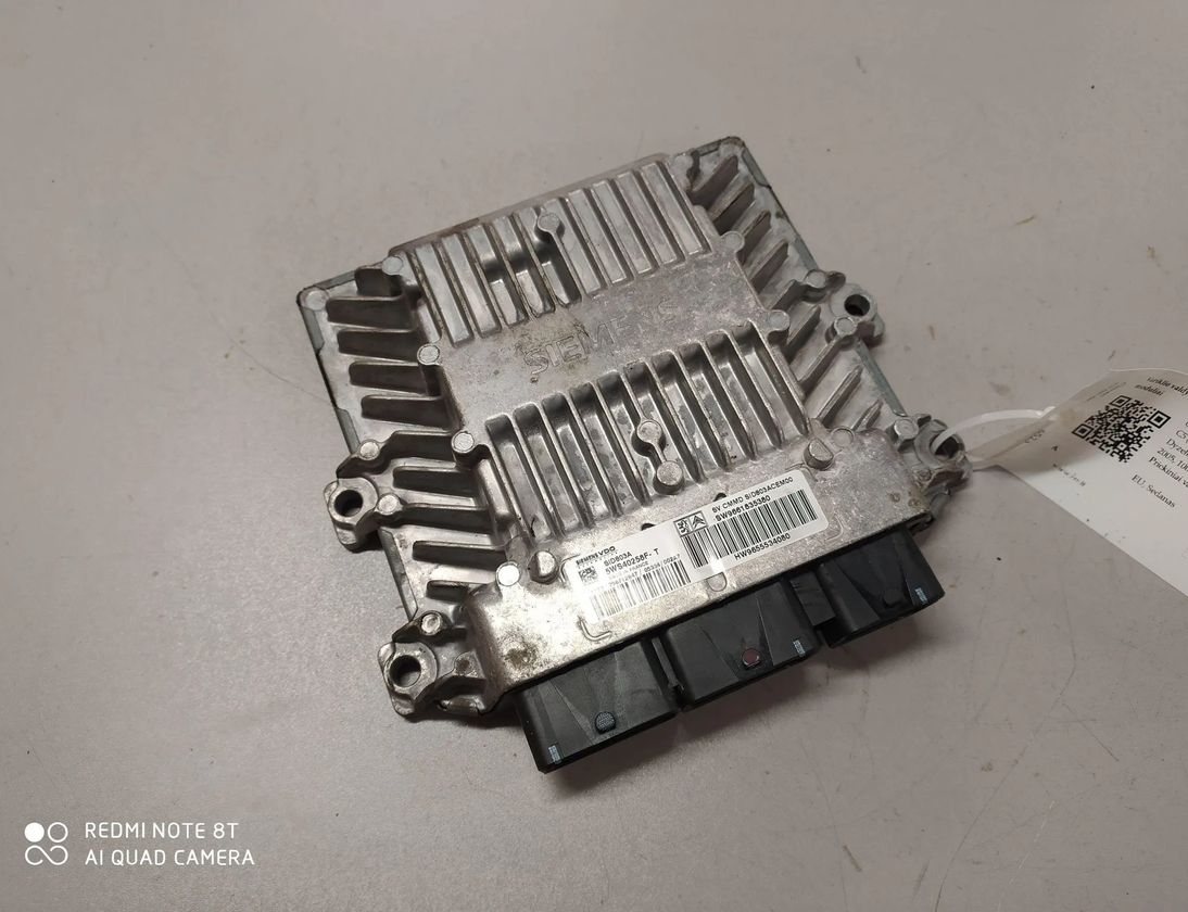 CITROËN C5 1 generation (2001-2008) Блок управления двигателем 5WS40258FT 28619676