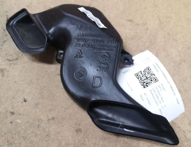 PEUGEOT 407 1 generation (2004-2010) Воздухозаборная труба 9655293990 28625614