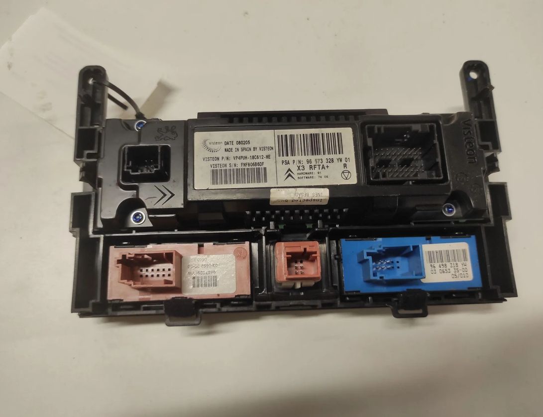 CITROËN C5 1 generation (2001-2008) Other Control Units 96573328 28626808