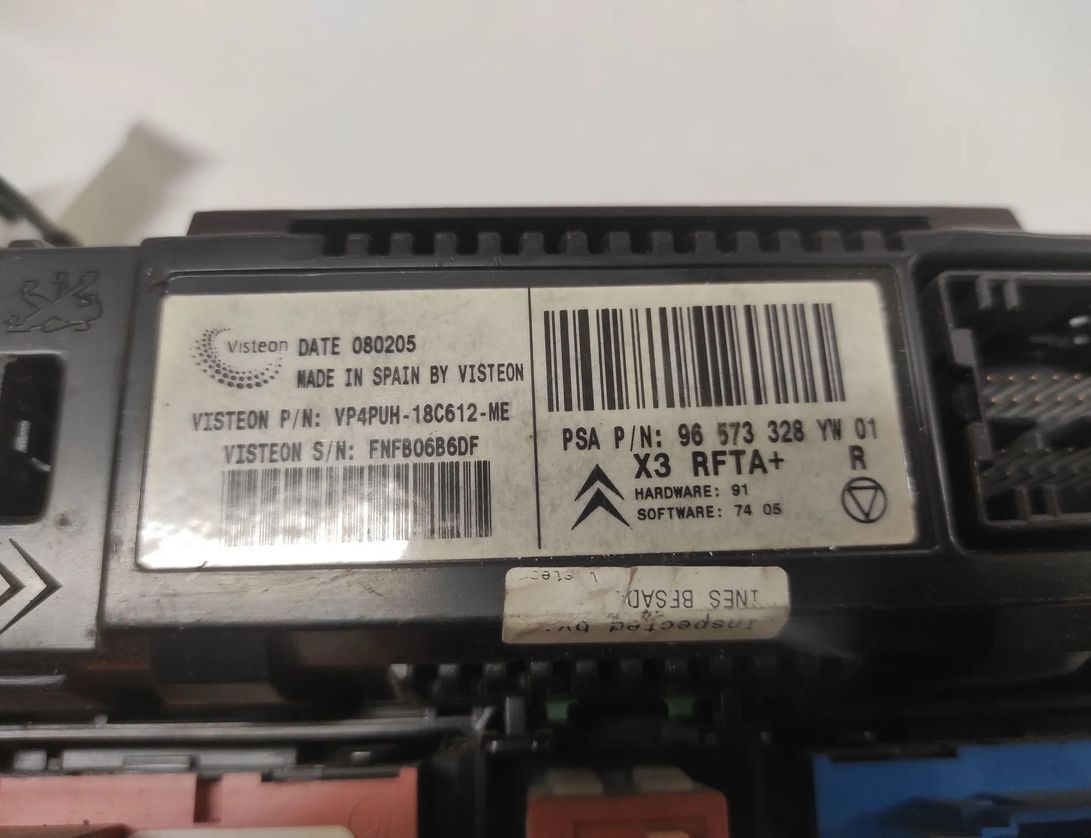 CITROËN C5 1 generation (2001-2008) Other Control Units 96573328 28626808