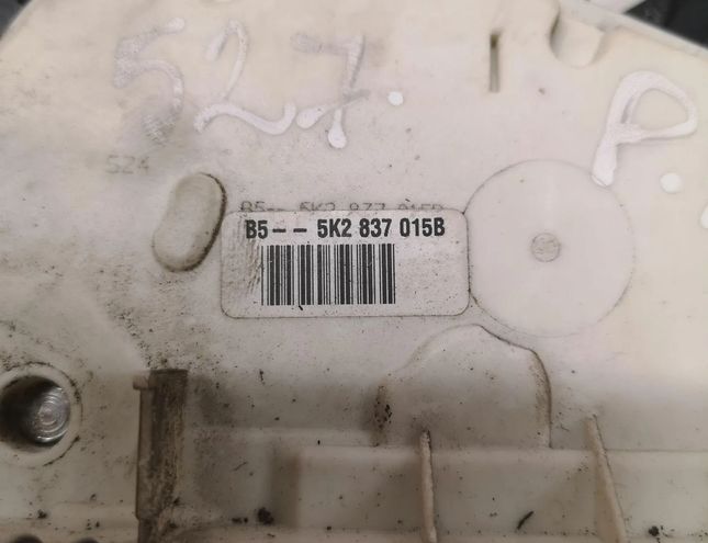 VOLKSWAGEN Golf 6 generation (2008-2015) Front Left Door Lock 5K2837015B 28627133