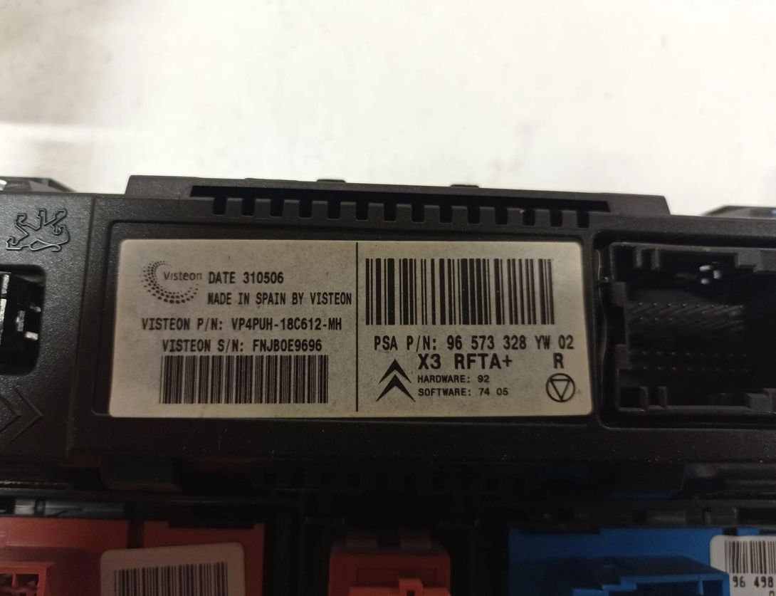 CITROËN C5 2 generation (2008-2017) Other Control Units 96573328 28633221