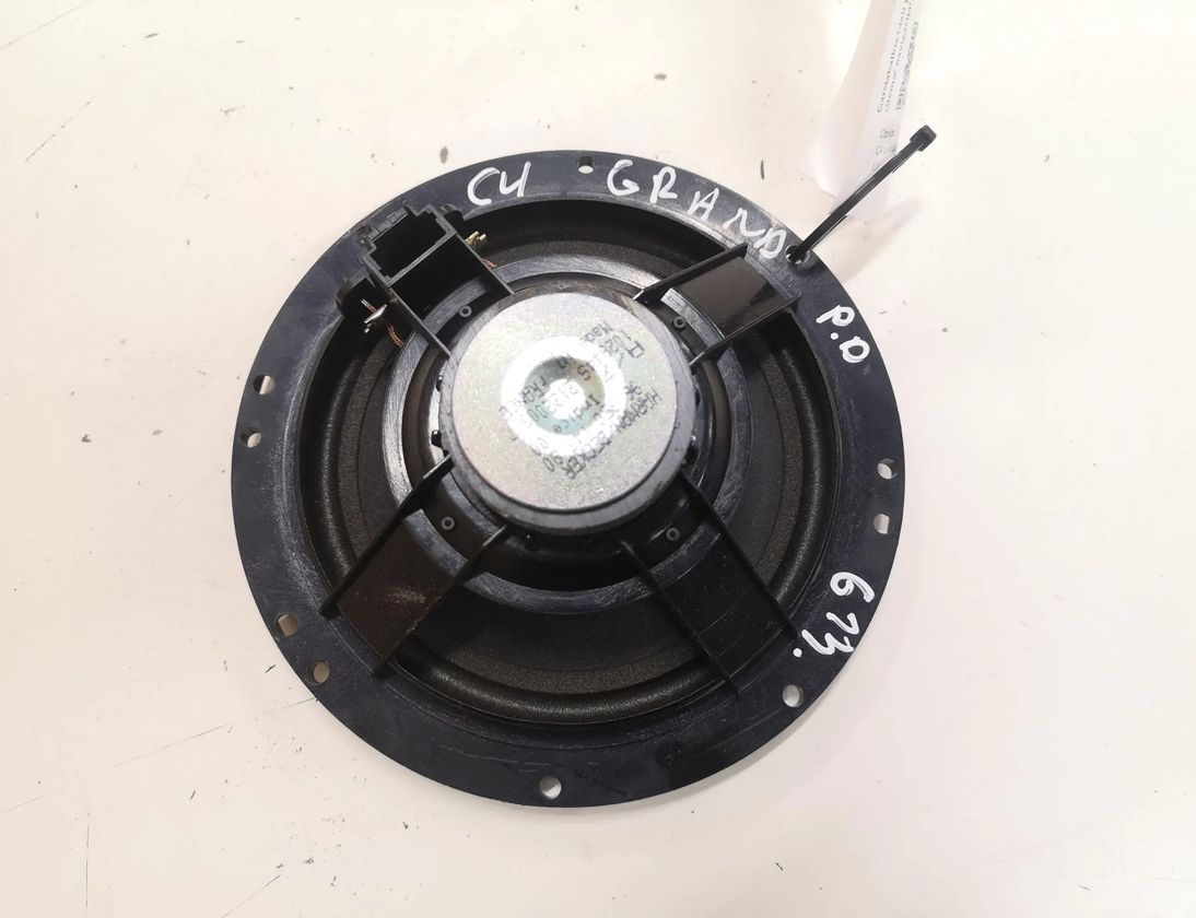 CITROËN C4 Picasso 1 generation (2006-2013) Front Right Door Loudspeaker 9635014780 28646546