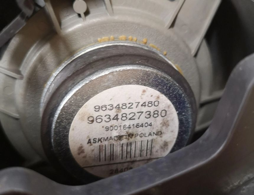 CITROËN C4 Picasso 1 generation (2006-2013) Aizmugurējo labo durvju skaļrunis 9634827380 28697487