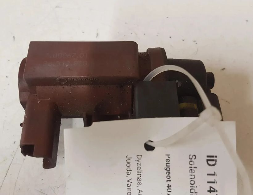 PEUGEOT 307 1 generation (2001-2008) Solenoīda vārsts 70096701 28762428