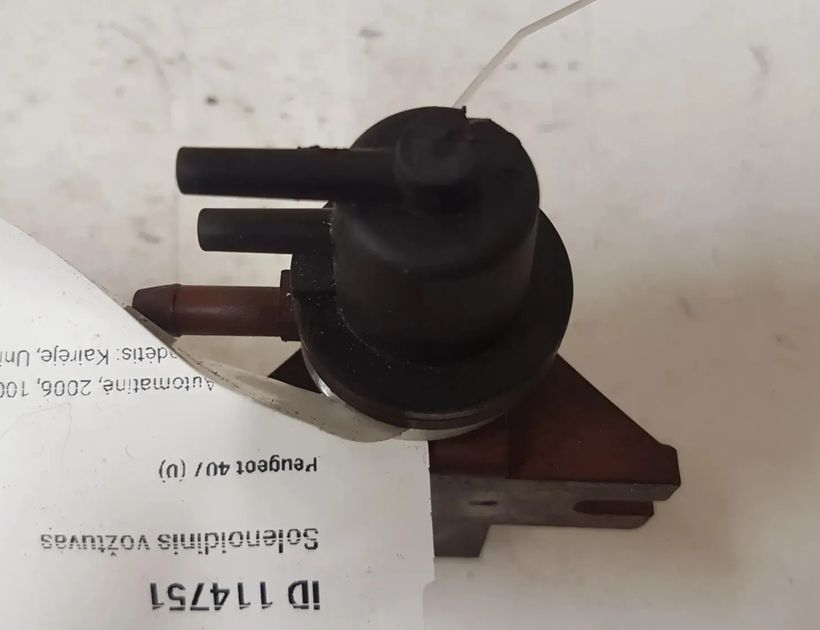 PEUGEOT 307 1 generation (2001-2008) Solenoīda vārsts 70096701 28762467