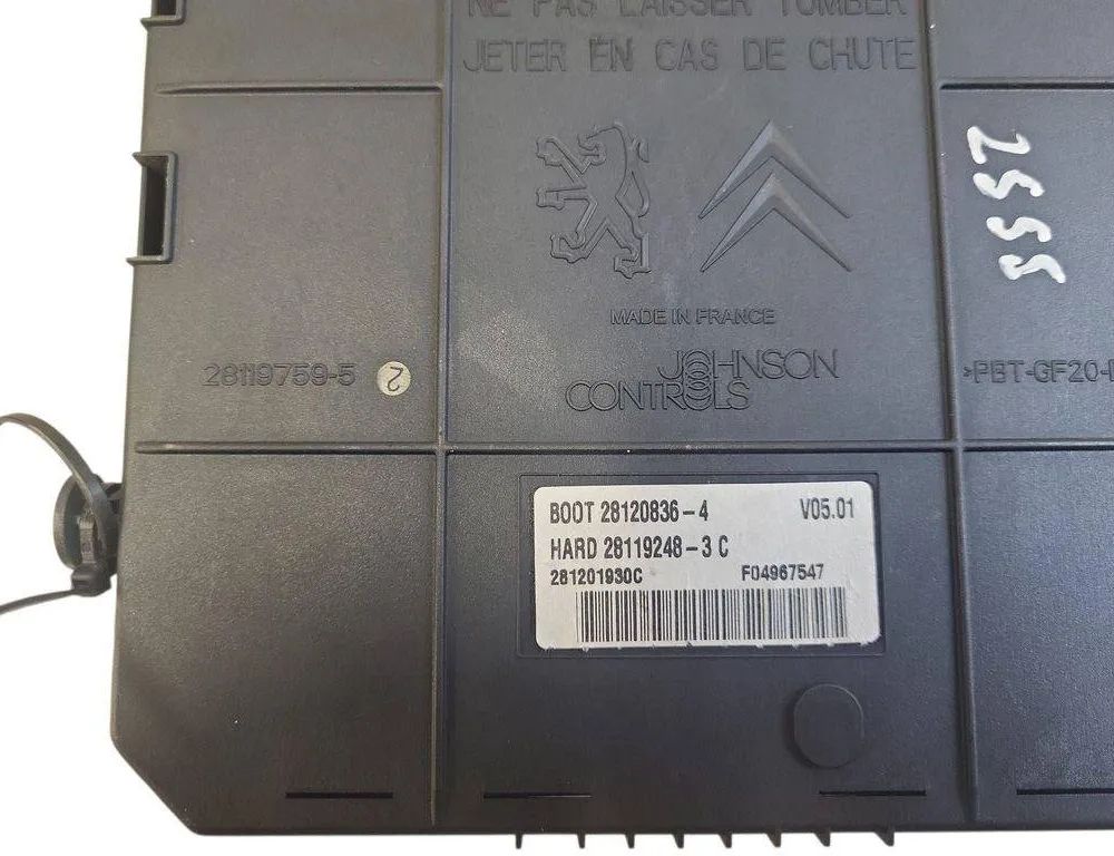 CITROËN C5 2 generation (2008-2017) Comfort Control Unit 966405908001 31290927