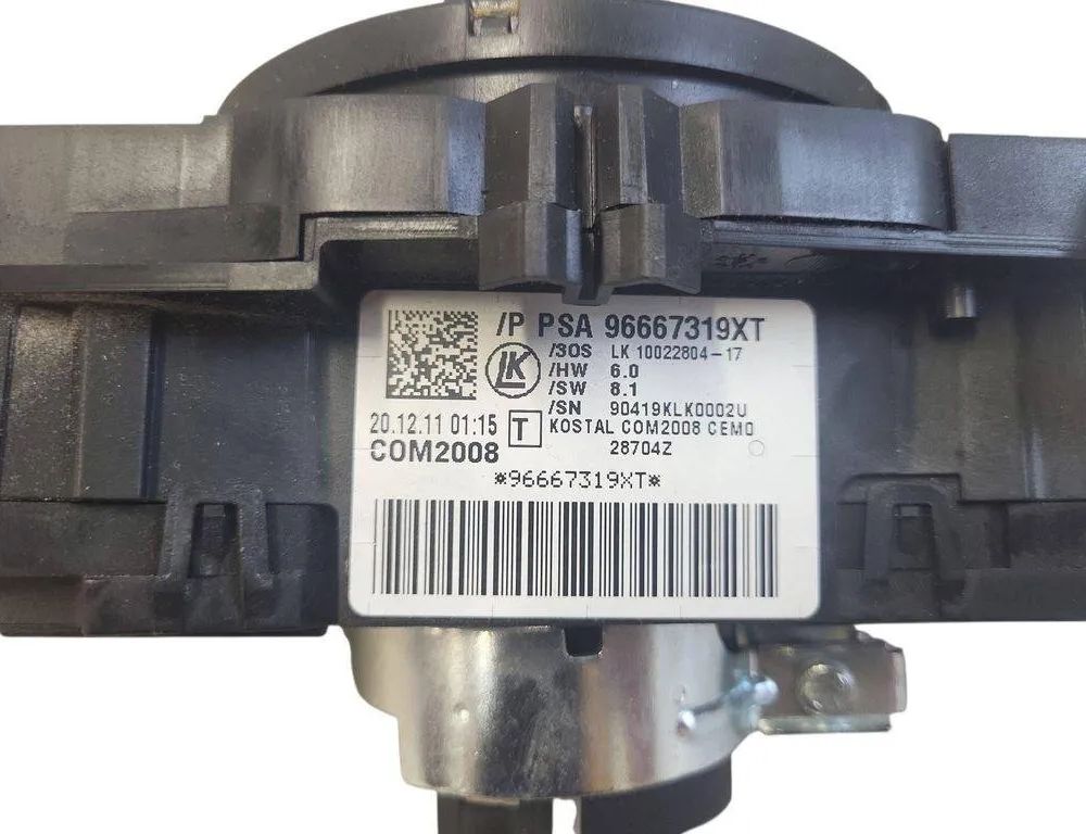 PEUGEOT 3008 1 generation (2010-2016) Подрулевой переключатель 96667319XT 31562533