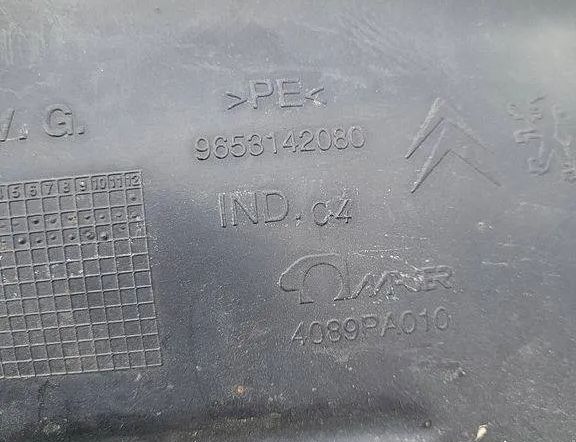 CITROËN C4 Picasso 1 generation (2006-2013) Front Left Inner Arch Liner 9653142080 31961824