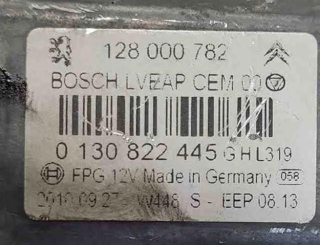 CITROËN C5 2 generation (2008-2017) Priekšējo labo durvju logu pacēlājs 0130822445 32595526