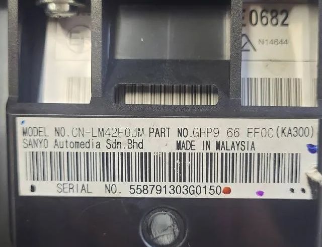 MAZDA 6 GJ (2012-2024) CD-чейнджер GHP966EF1 33004696