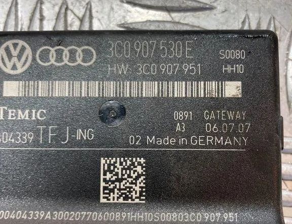 VOLKSWAGEN Passat B6 (2005-2010) Vārtejas vadības bloks 3C0907530E 30538708