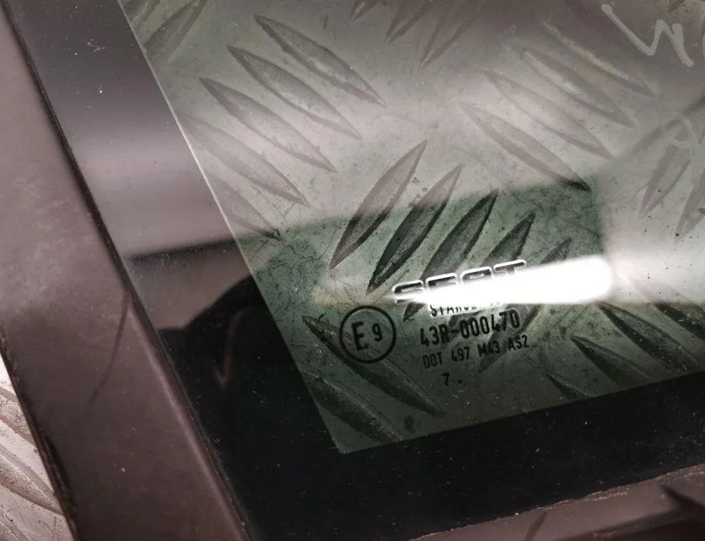 SEAT Leon 2 generation (2005-2012) Rear Right  Window 43R000470 30545031