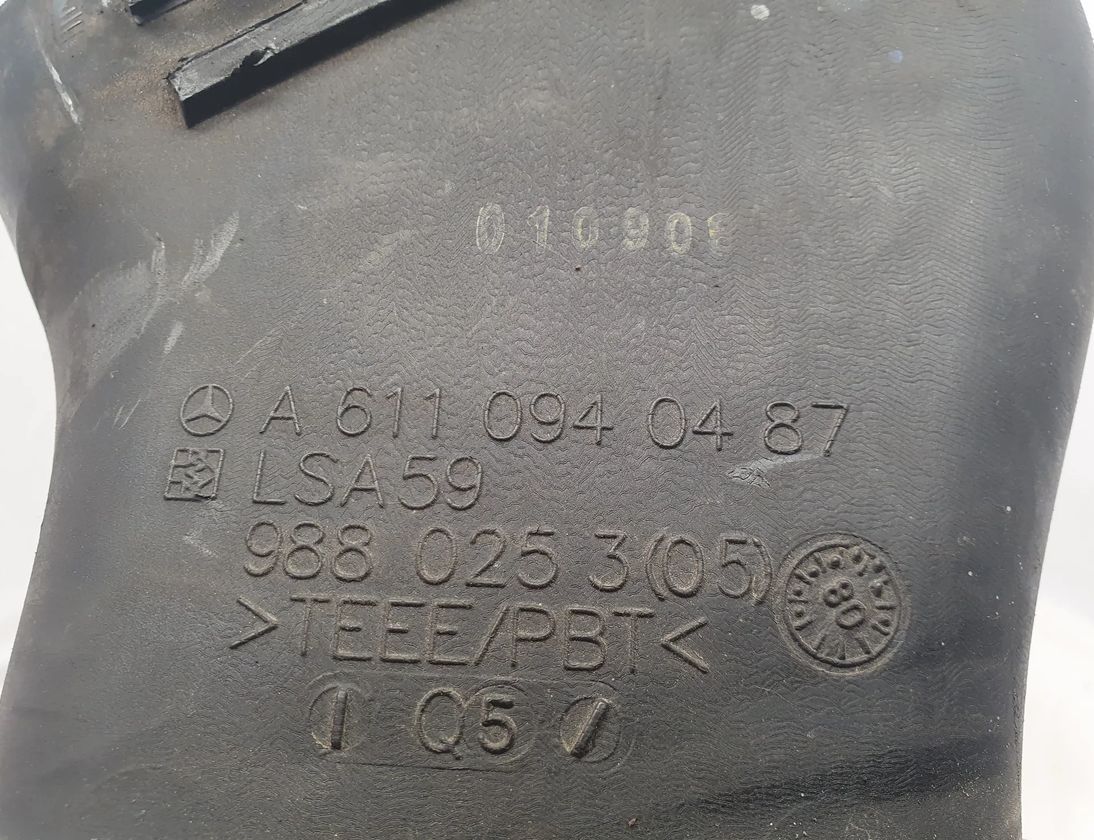 MERCEDES-BENZ E-Class W211/S211 (2002-2009) Gaisa ieplūdes caurule A6110940487 12170751