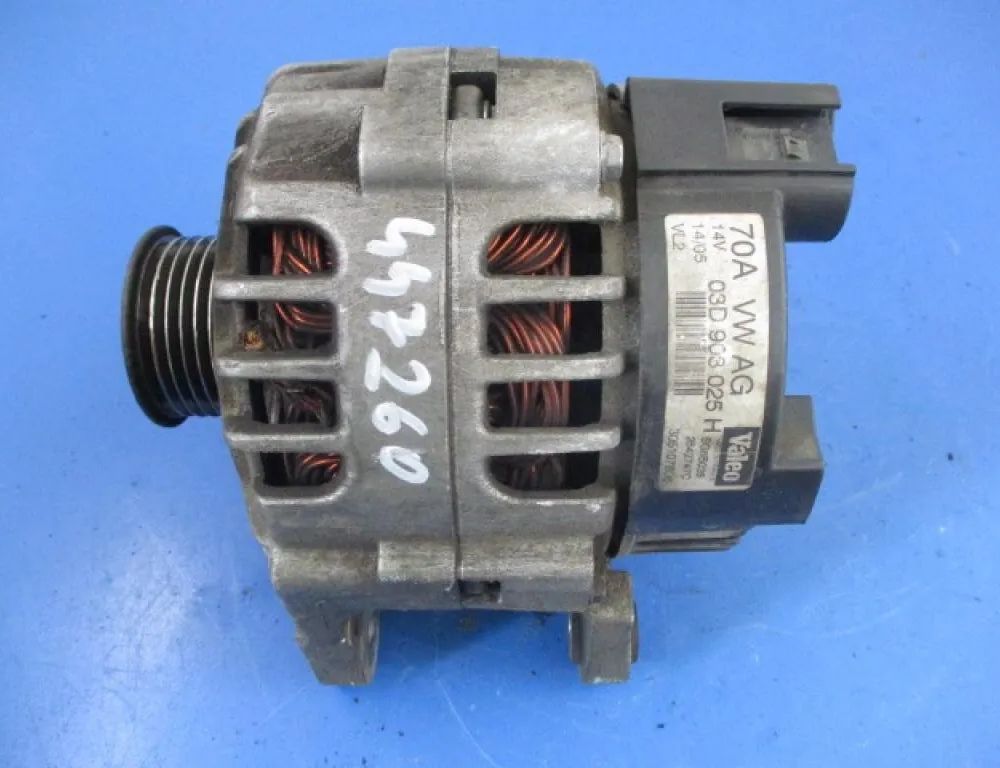 VOLKSWAGEN SpaceFox 1 generation (2006-2023) Ģenerators 03D903025H 21375688