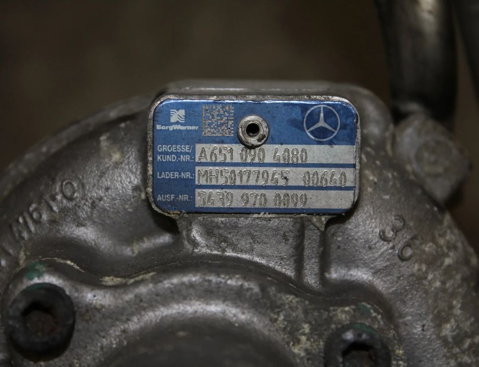 MERCEDES-BENZ C-Class W204/S204/C204 (2004-2015) Tурбина A6510904980,A6510904080 11814144