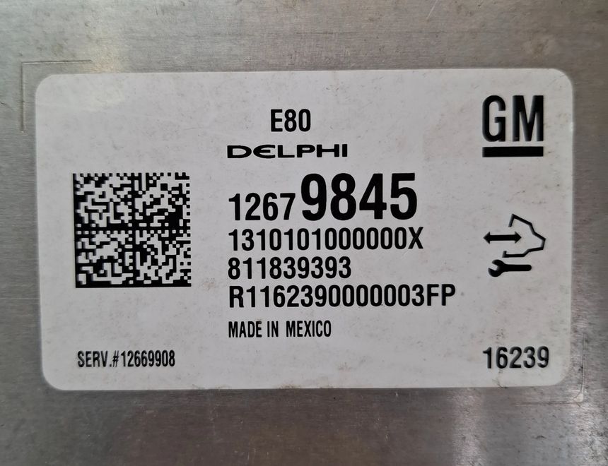 OPEL Astra K (2015-2021) Блок управления двигателем 811839393,12679845,R1162390000003 32380763