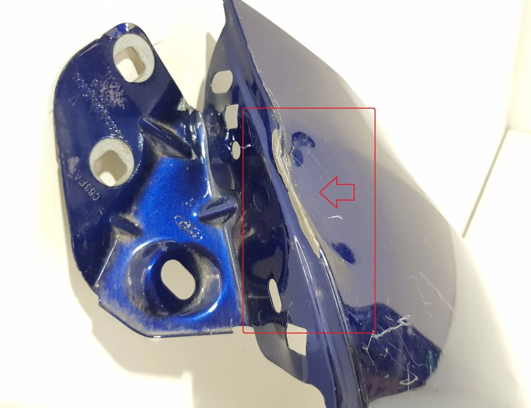 FORD Focus 3 generation (2011-2020) Priekšējais kreisais spārns 20438648