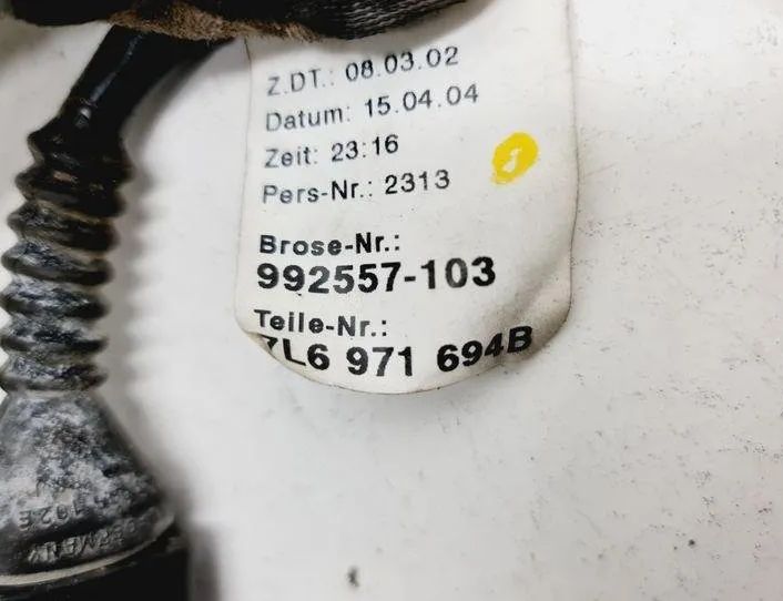 VOLKSWAGEN Touareg 1 generation (2002-2010) Rear Right Door Wiring 7L6971694B 21312984