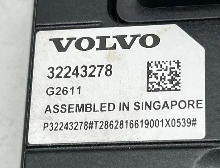 VOLVO XC40 1 generation (2017-2024) Камера передняя 32243278,P32243278,G2611 27248061
