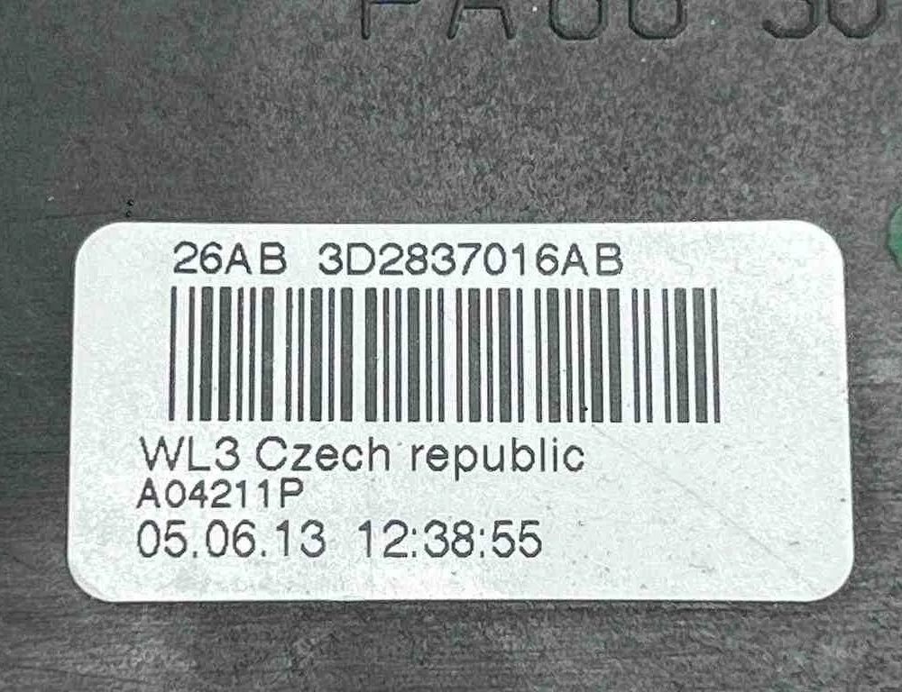 VOLKSWAGEN Caddy 3 generation (2004-2015) Priekšējo labo durvju slēdzene 3D2837016AB,A04211P 32683229