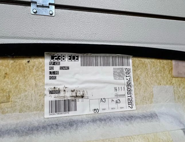 MERCEDES-BENZ E-Class W213/S213/C238/A238 (2016-2024) Jumta apdare A2386904502,A286904502,#1703 27267422