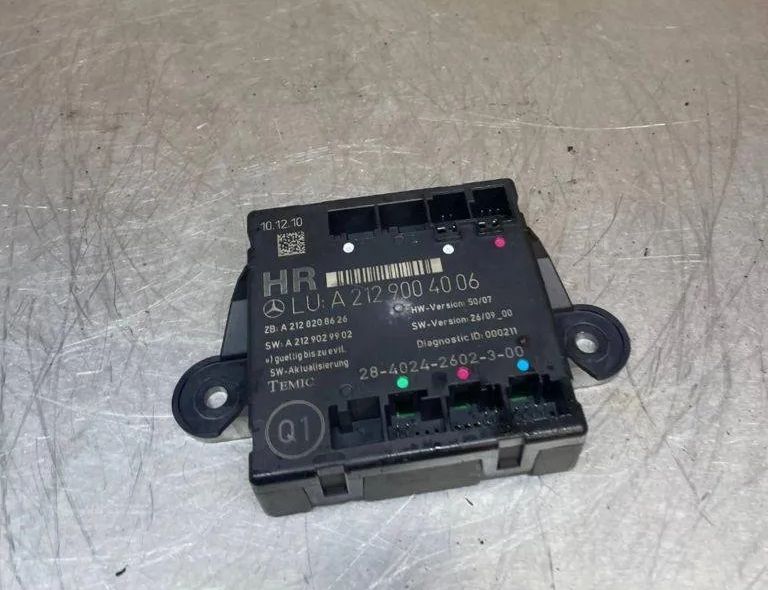 MERCEDES-BENZ C-Class W204/S204/C204 (2004-2015) Блок управления дверей левый задний A2128208626,A2129004006 31748850