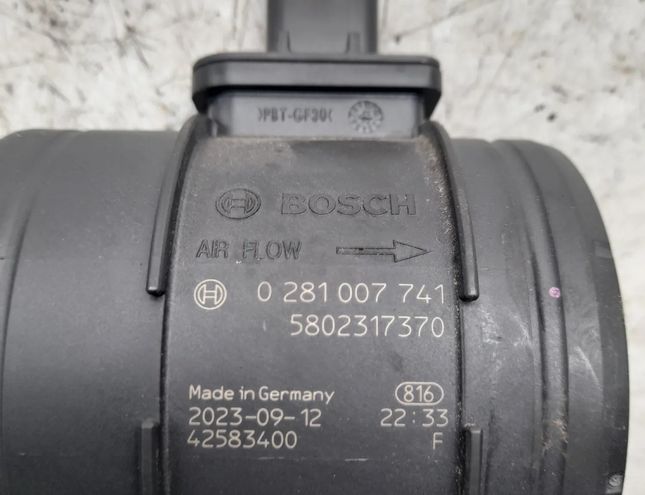 IVECO Daily 6 generation (2014-2019) Gaisa plūsmas mērītājs 0281007741,0281007741,5802317370,150Kmfromnew 24481748