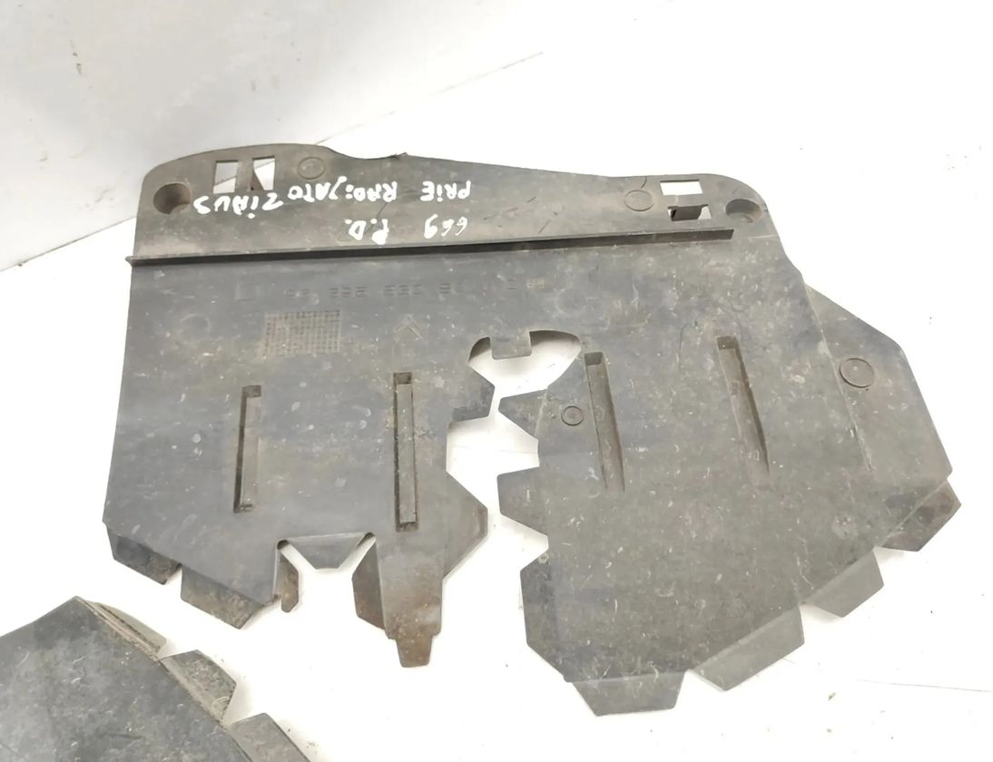 CITROËN C3 1 generation (2002-2010) Radiator air diverter 9639553180,9639553080 22798486