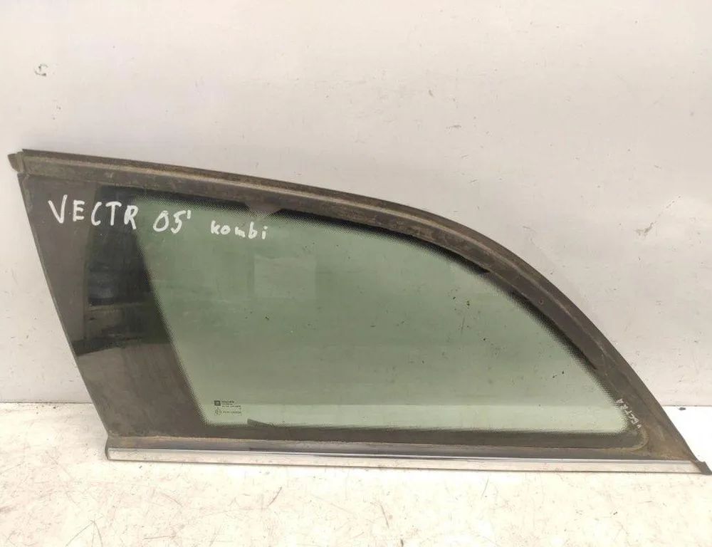 OPEL Vectra C (2002-2005) Aizmugurējais kreisais durvju stikls 43R009628,M32B 30816287