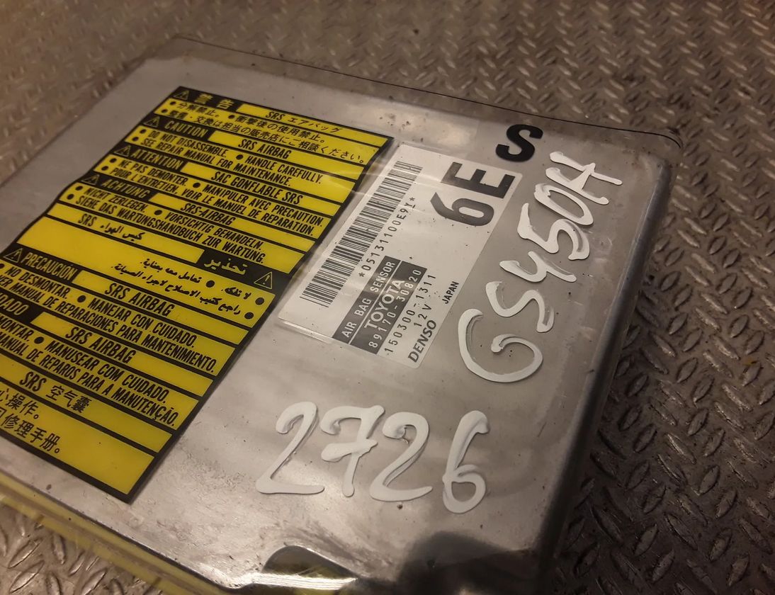 LEXUS GS 3 generation (2005-2012) SRS Control Unit 89170-30820 11503897