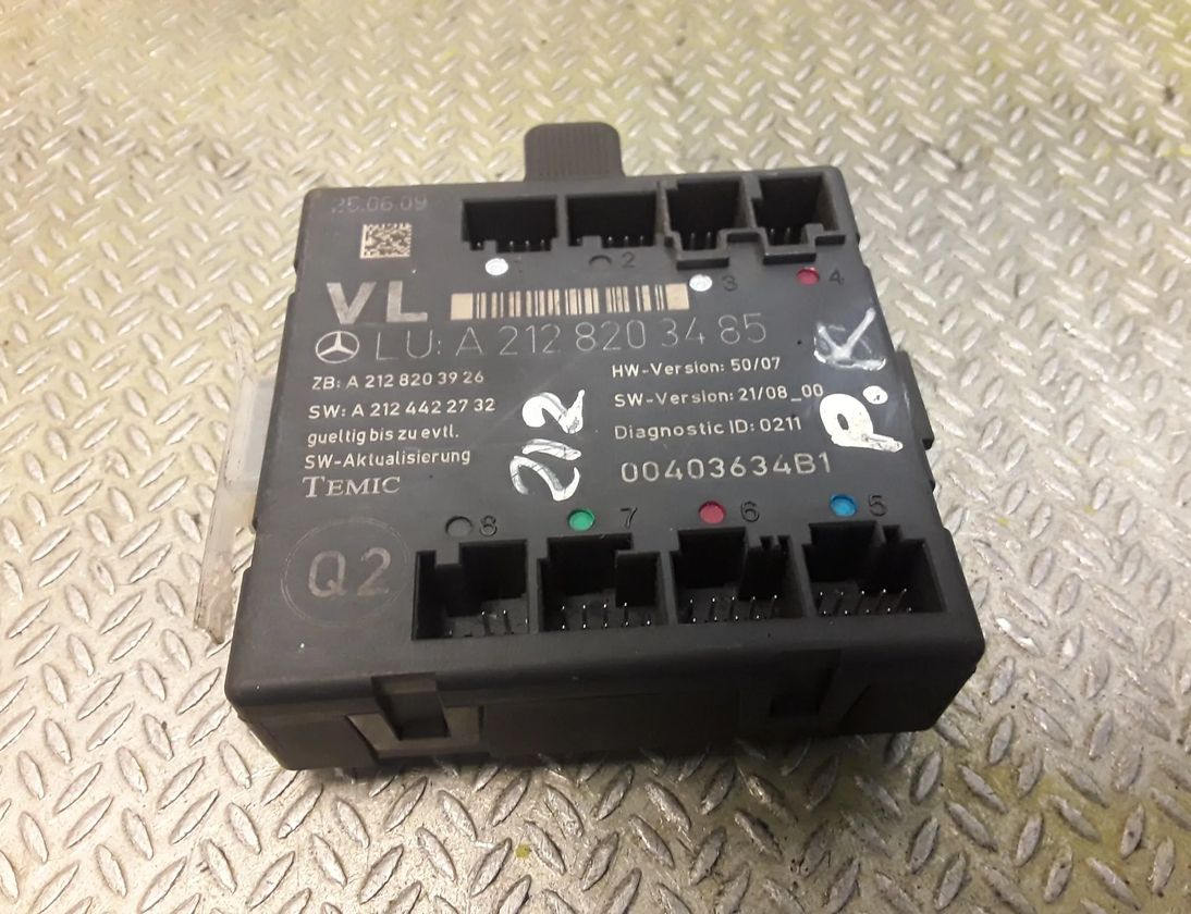 MERCEDES-BENZ E-Class W212/S212/C207/A207 (2009-2016) Front Left Door Control Unit 2128203485 12142415