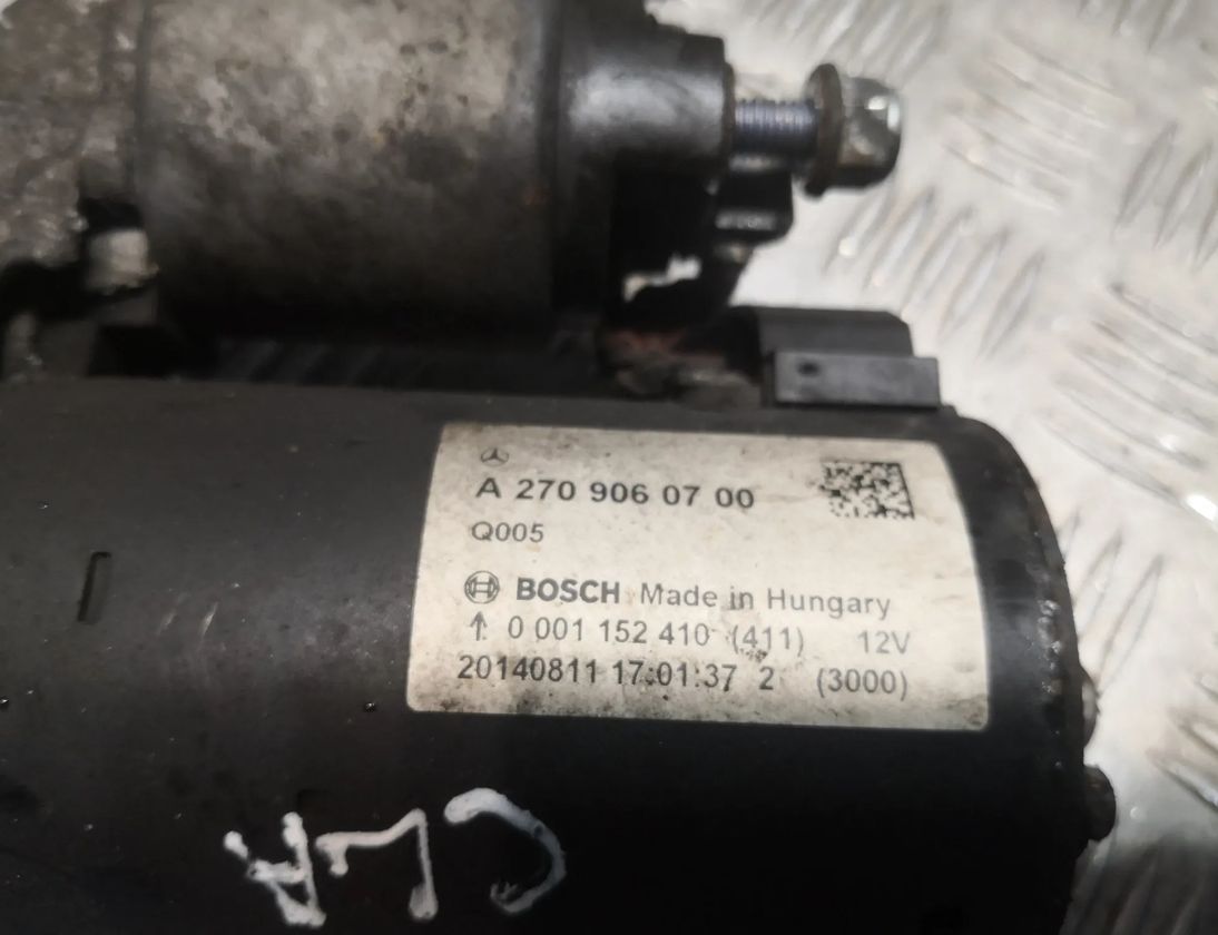 MERCEDES-BENZ CLA-Class C117 (2013-2016) Стартер 2709060700,A2709060700 28424670